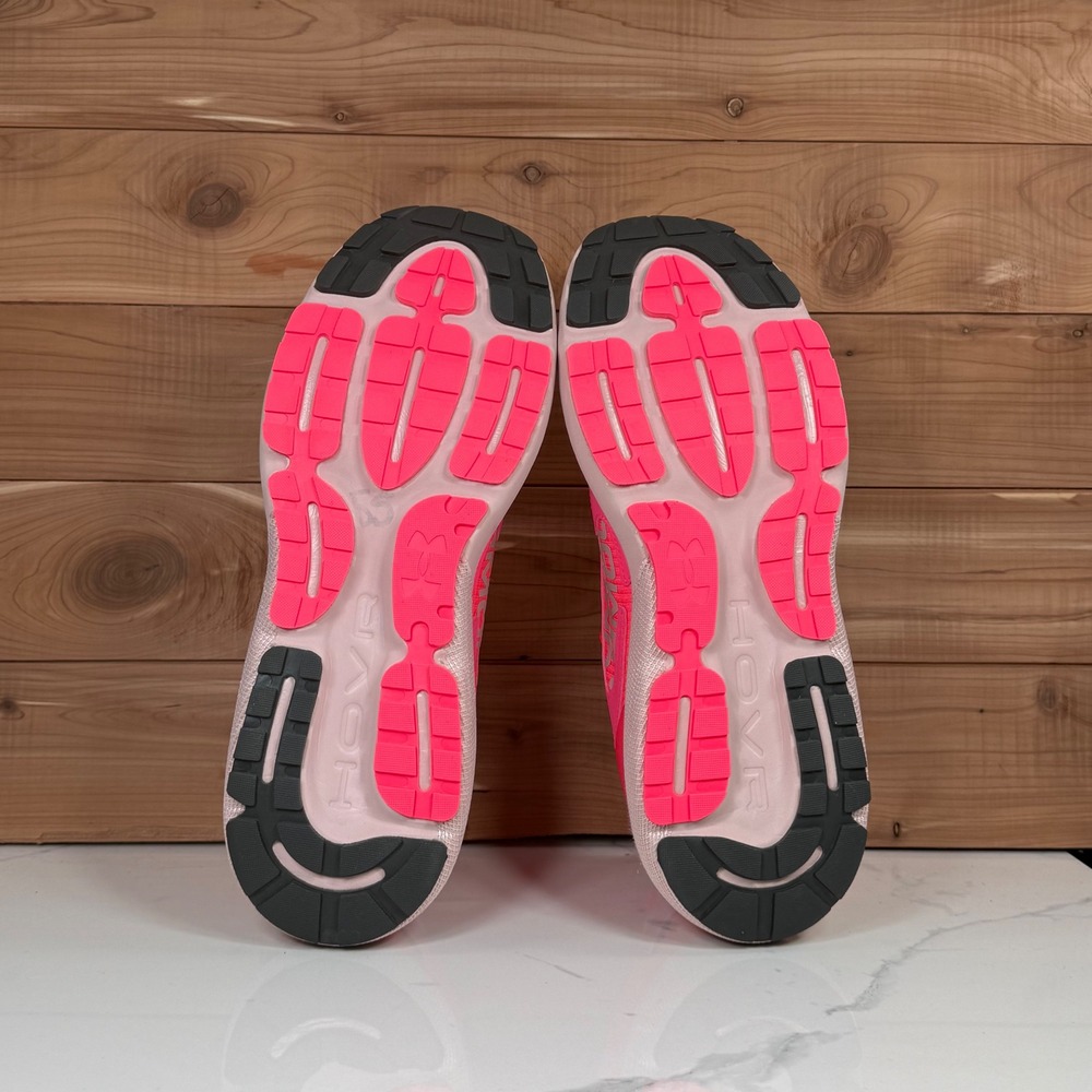 Under Armour HOVR Mega 2‎ MVMNT Pink Shock 603 Men's 13/ Women's 14.5 NEW - Picture 12 of 16